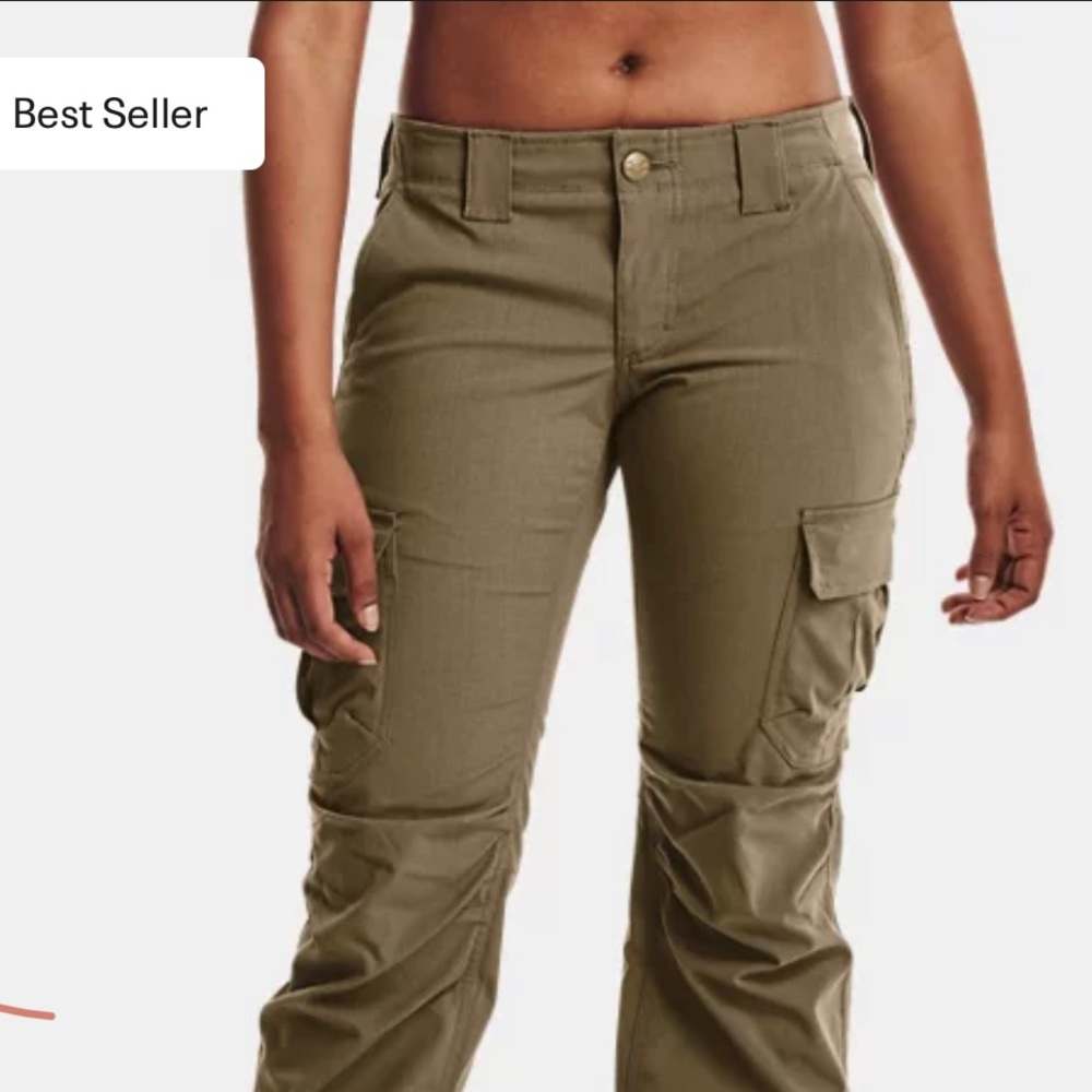 Under Armour Women's Cargo Pants - Khaki - Picture 5 of 14